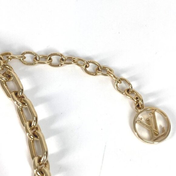 LOUIS VUITTON M62858 Lock Me Padlock Necklace Accessory Chain Long Necklace - Picture 8 of 14